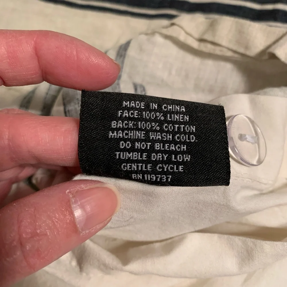 NWOT Harlow Linen Duvet cover